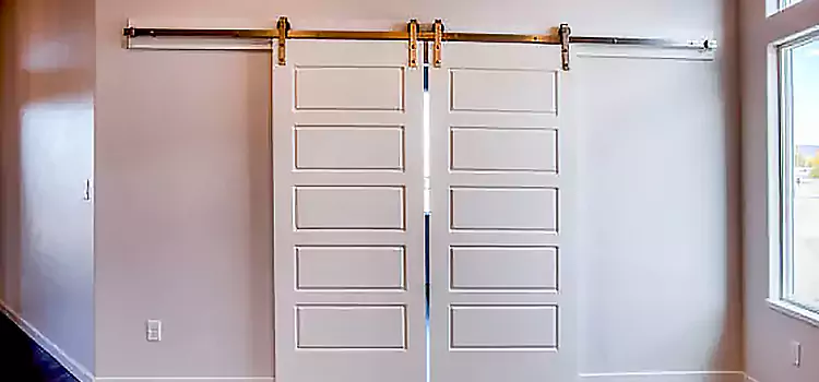Glass Barn Door with Installation Hardware Kit East Chicago